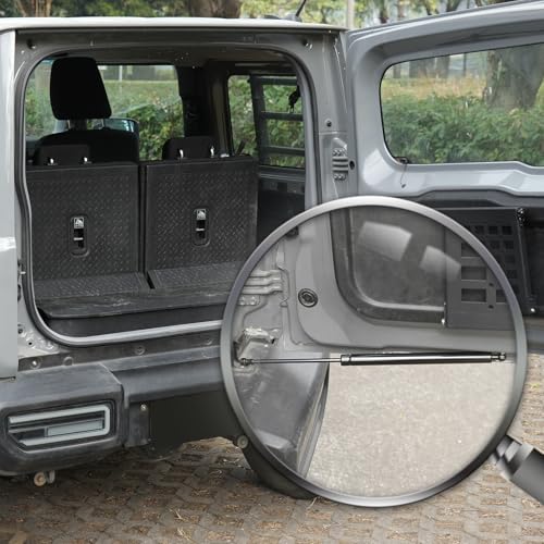 新型ジムニー用 バックドアダンパー 無段階停止JB64 JB74W ジムニー用 自由停止 フリーストップドアオープナー 油圧ダン 車検対応